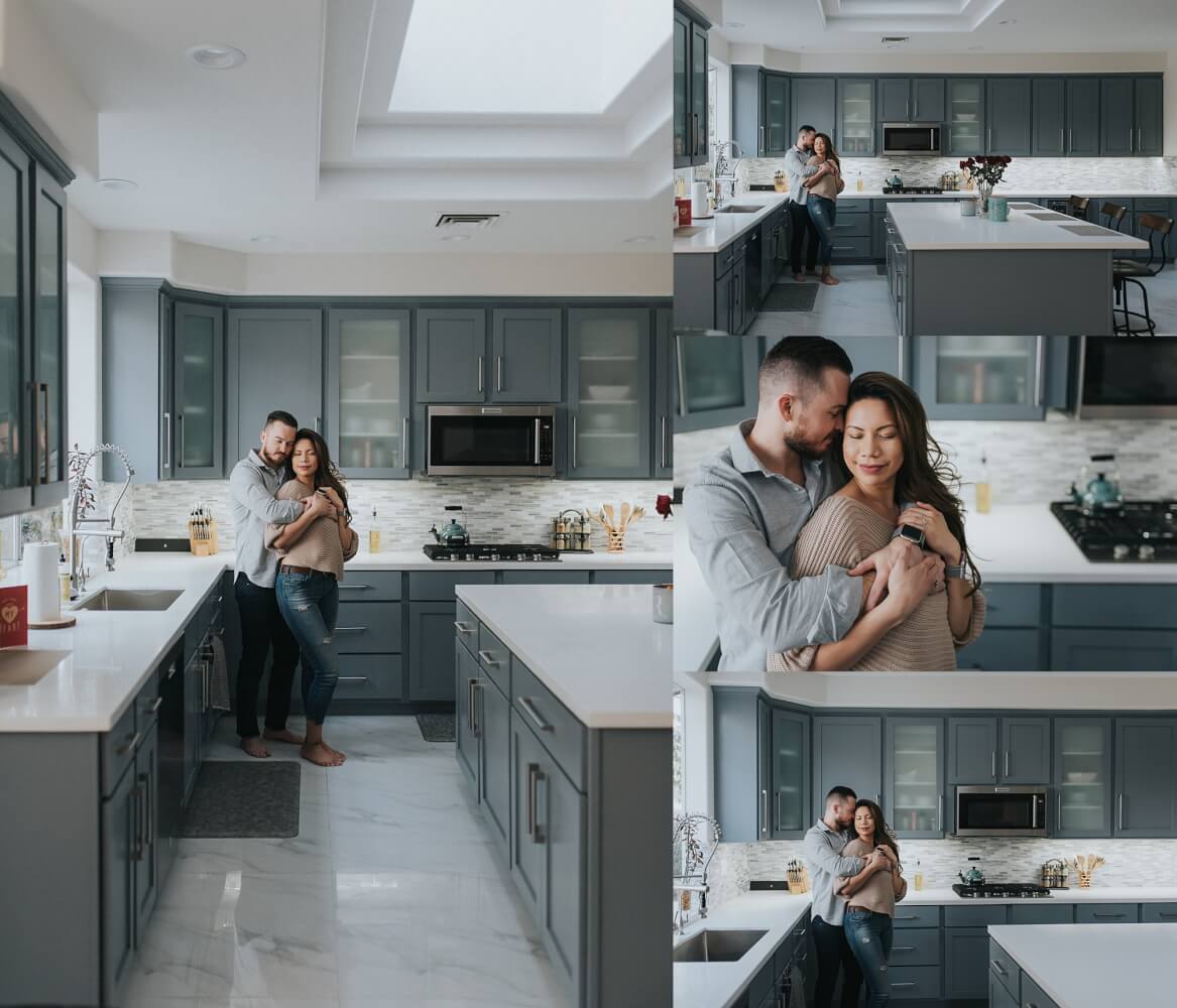 In Home Lifestyle Couples Portraits
