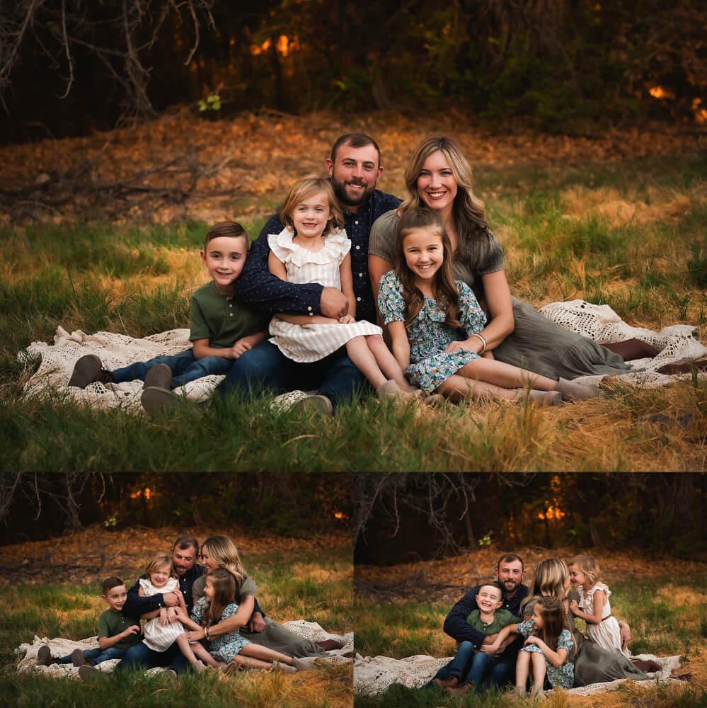 Beautiful Fall Family Portraits