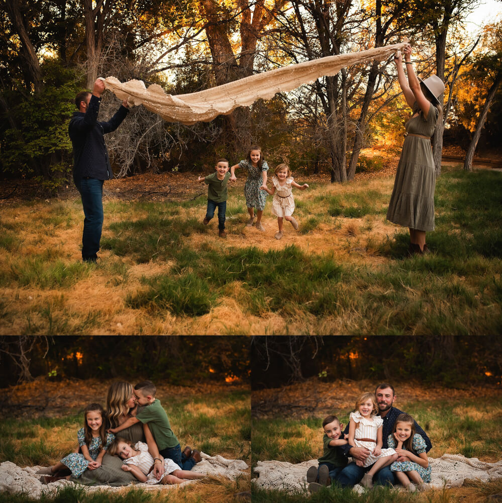 Beautiful Fall Family Portraits
