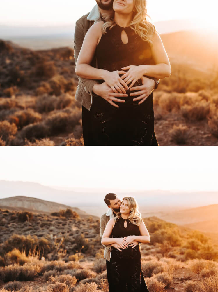 Maternity and Surprise Engagement Session
