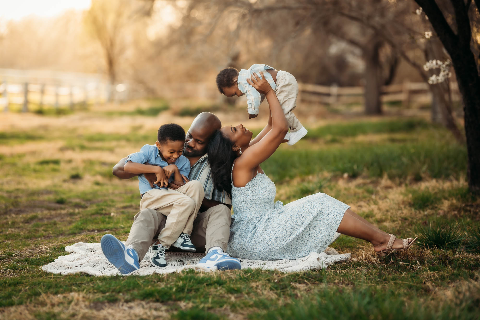 Spring Family Portrait Session