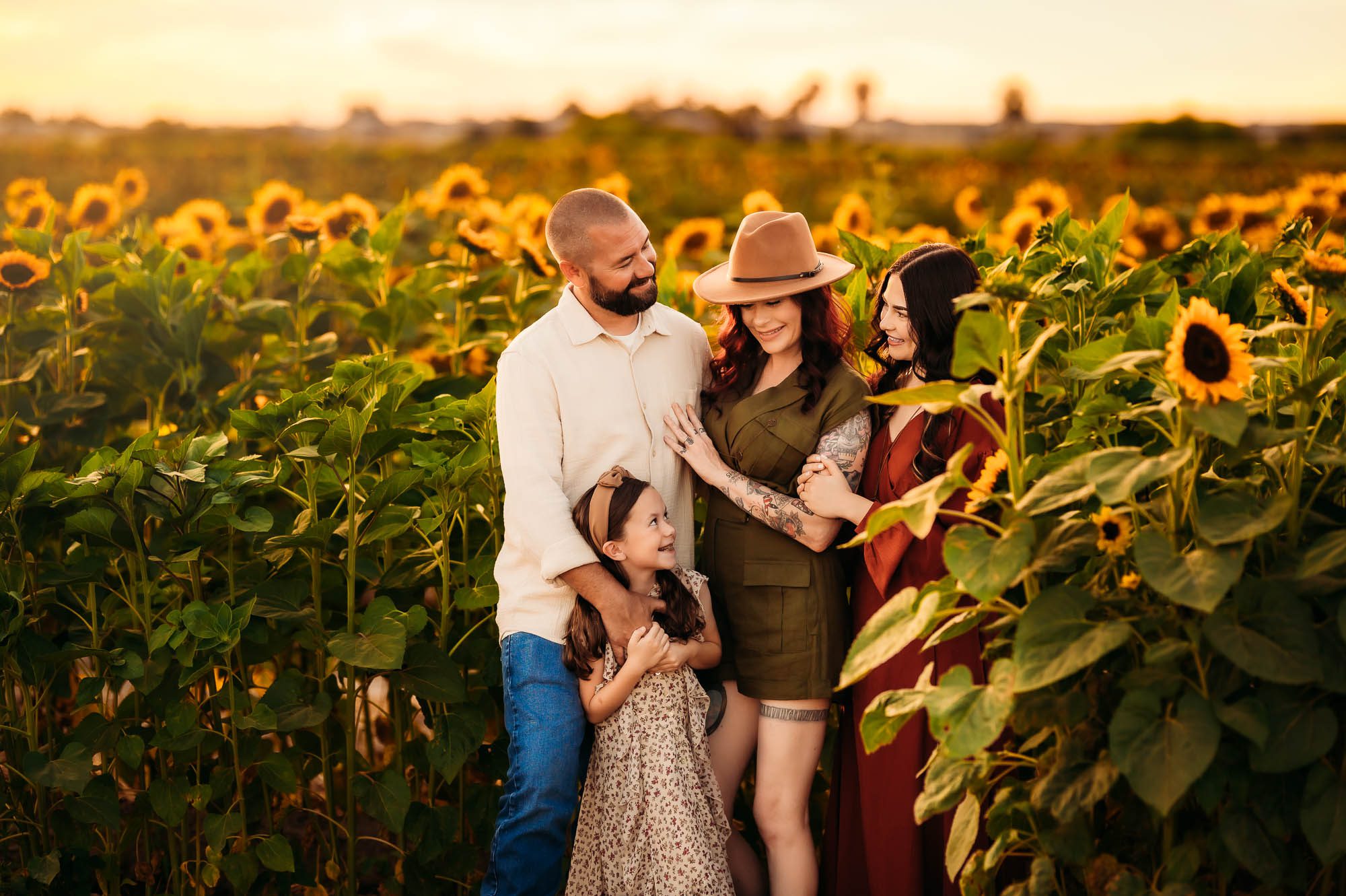 Family Portraits at Gilcrease Orchard