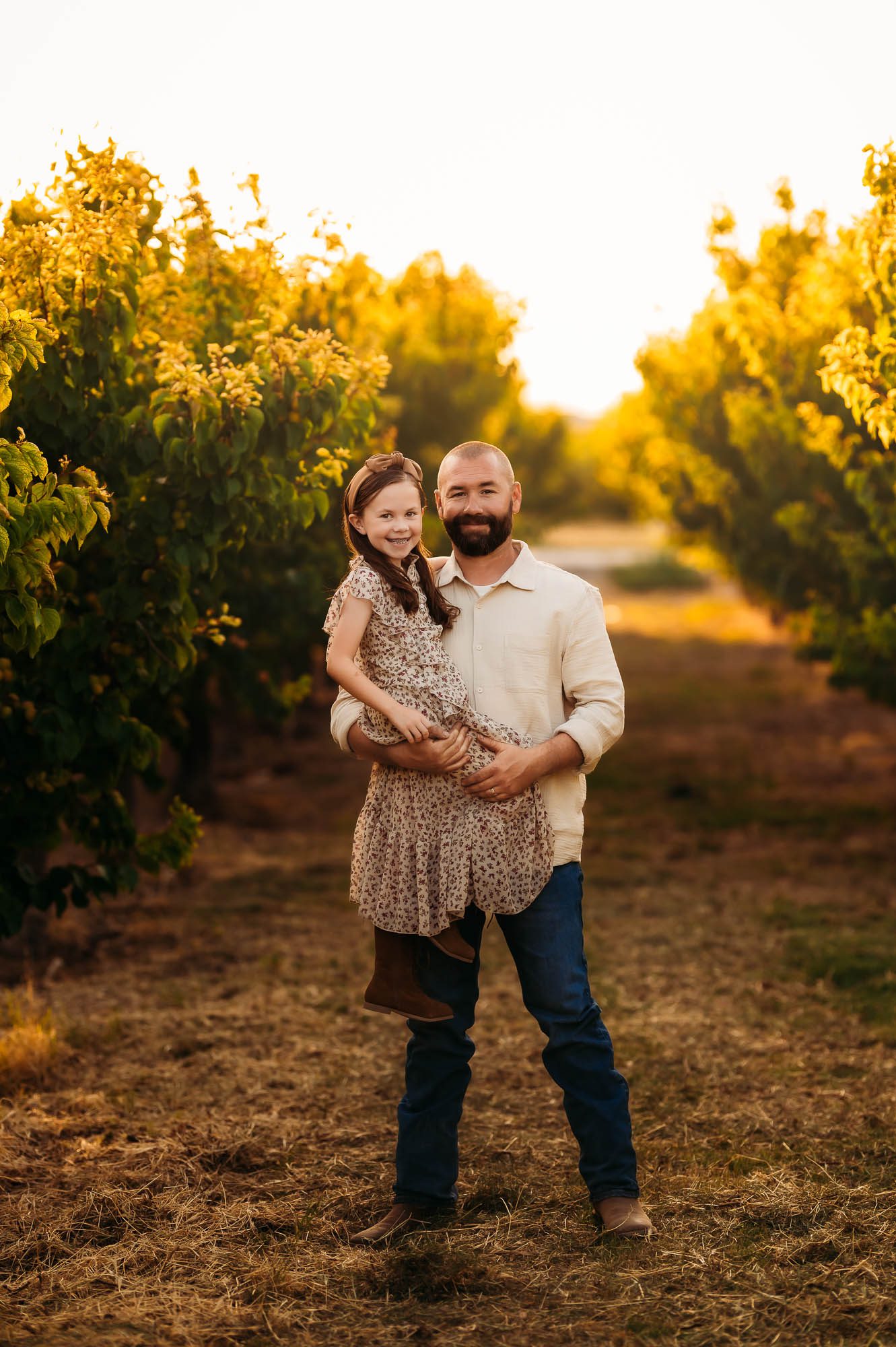 Family Portraits at Gilcrease Orchard