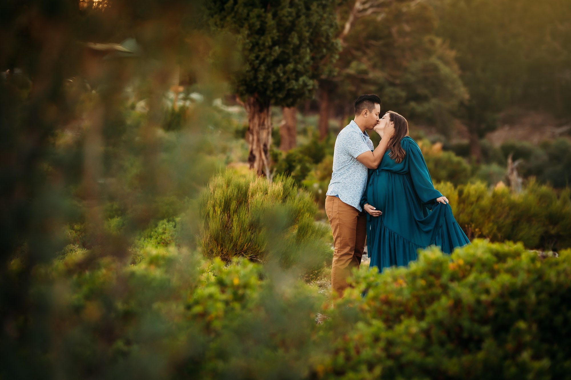 Las Vegas Mountain Maternity Session