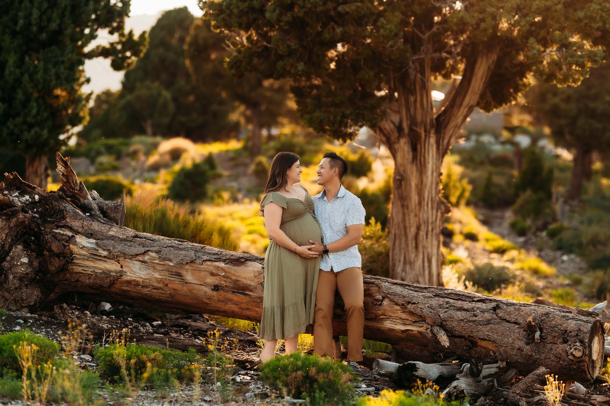 Las Vegas Mountain Maternity Session