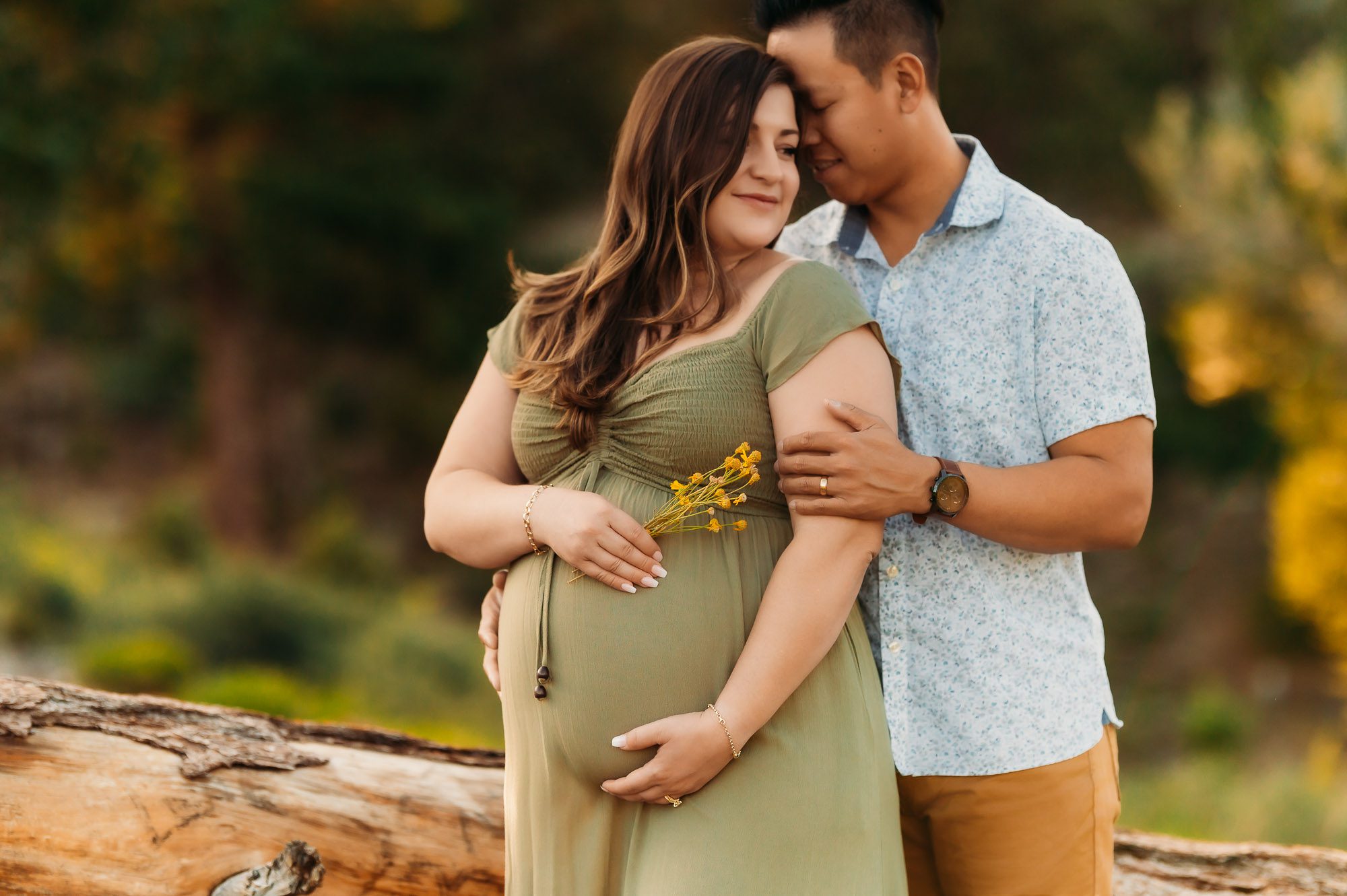 Las Vegas Mountain Maternity Session