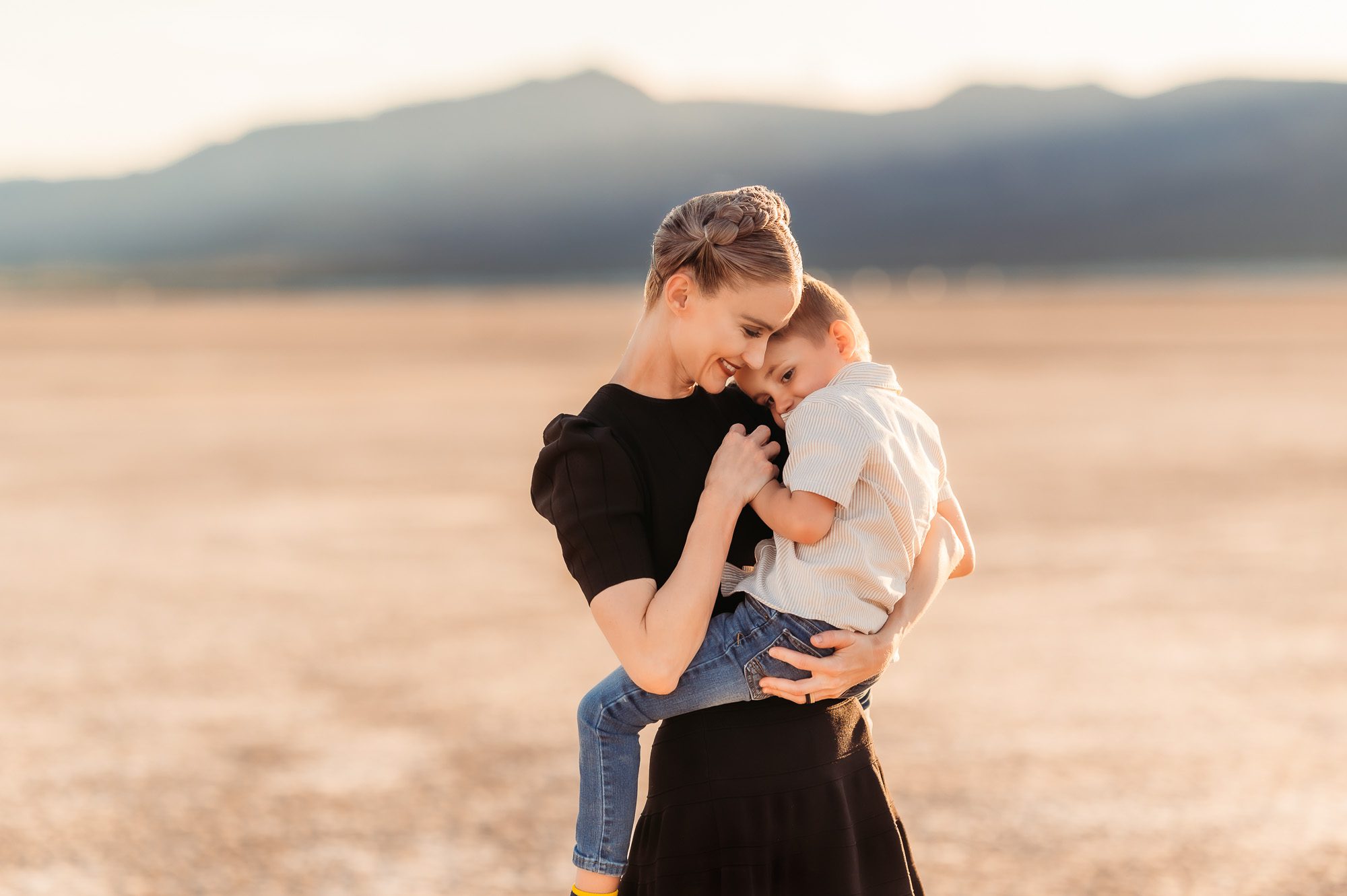 Dry Lake Bed Family Portraits