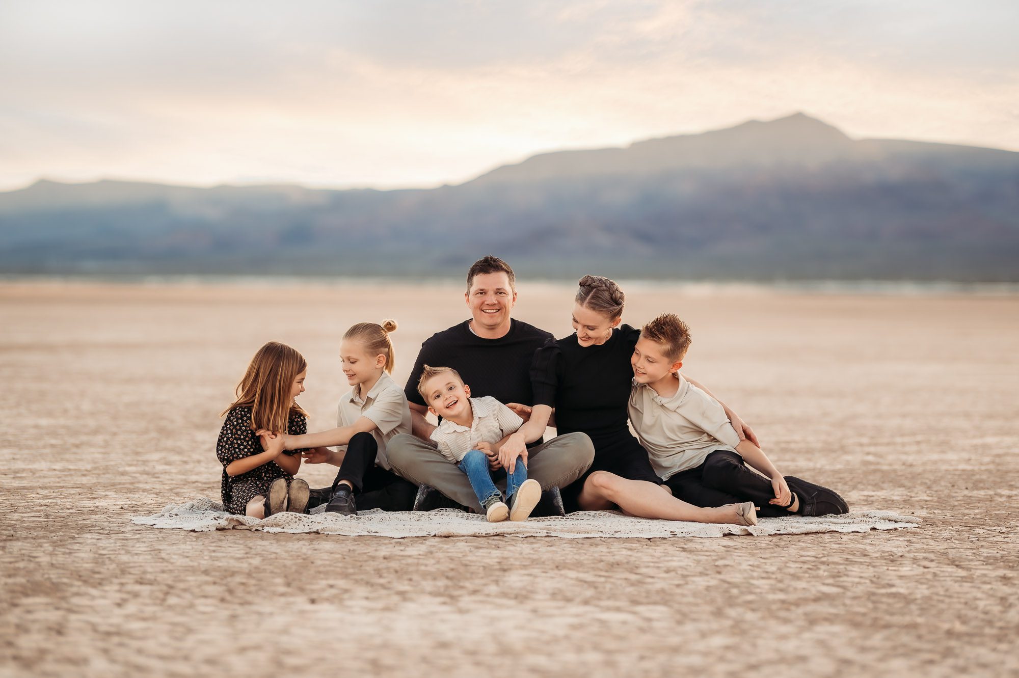 Dry Lake Bed Family Portraits