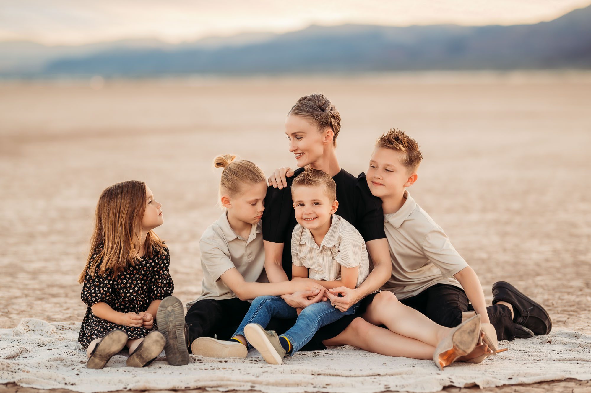 Dry Lake Bed Family Portraits