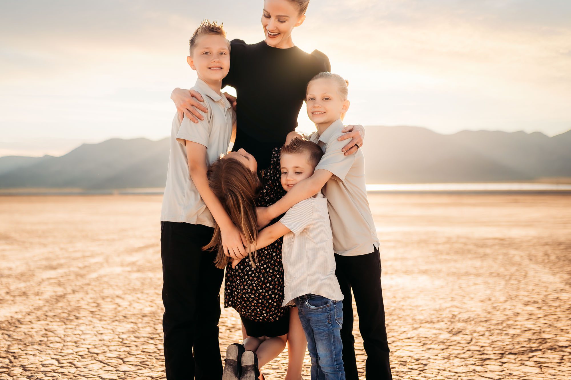 Dry Lake Bed Family Portraits