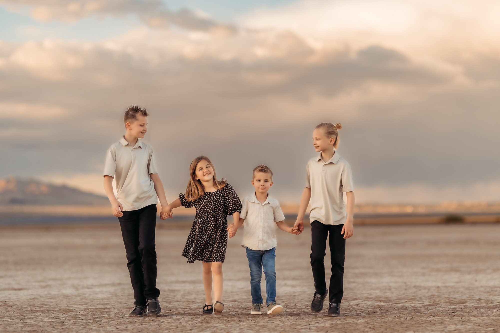 Dry Lake Bed Family Portraits