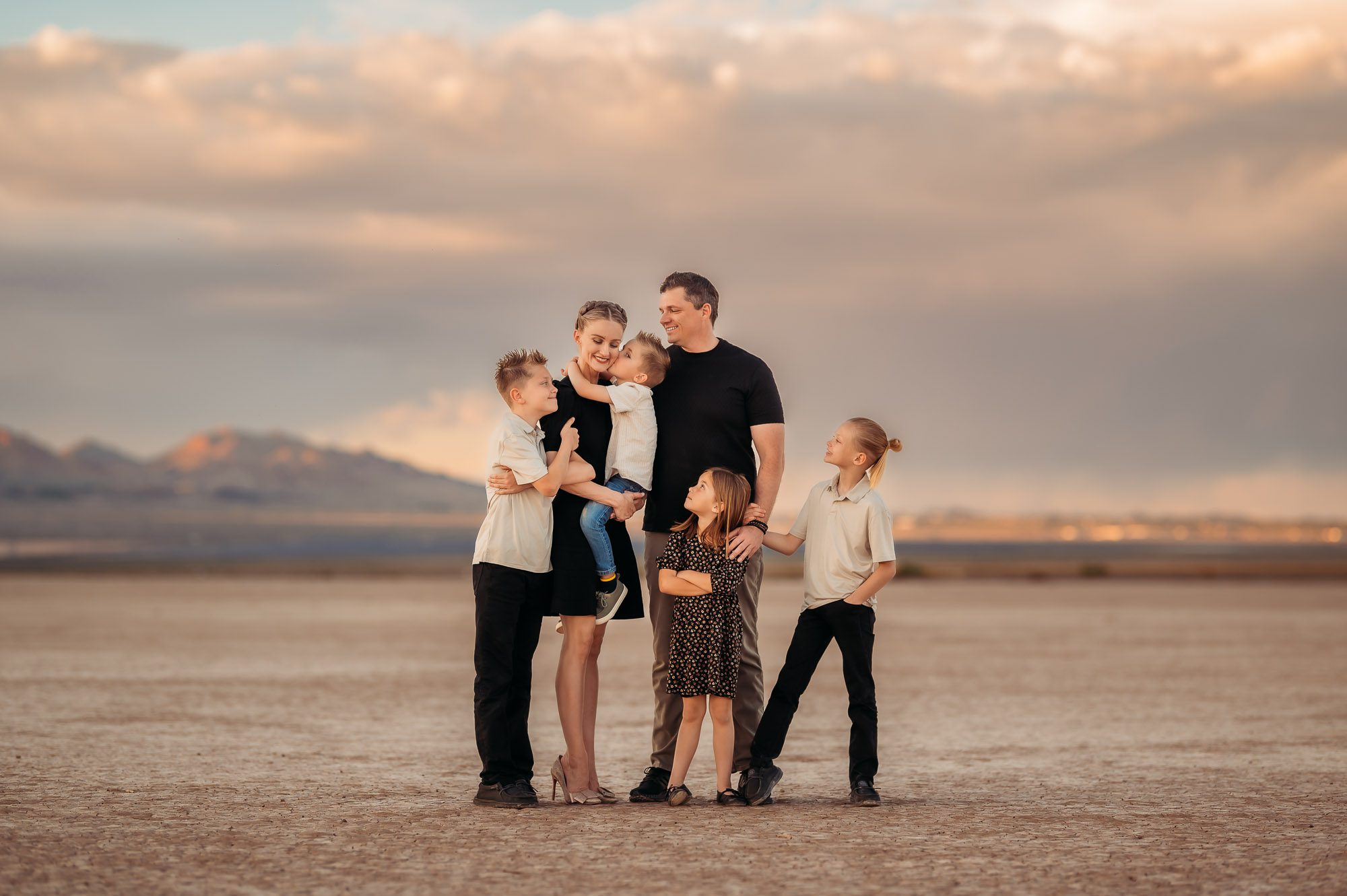 Dry Lake Bed Family Portraits