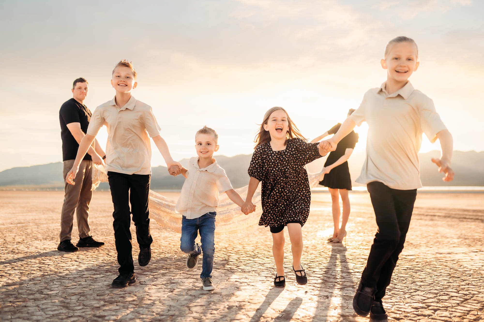 Dry Lake Bed Family Portraits