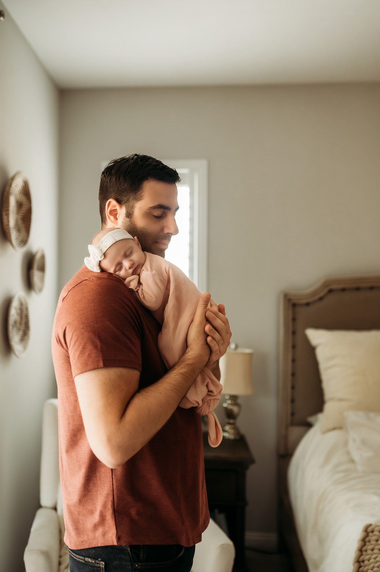 Lifestyle Newborn Portraits - Las Vegas Newborn Photographer