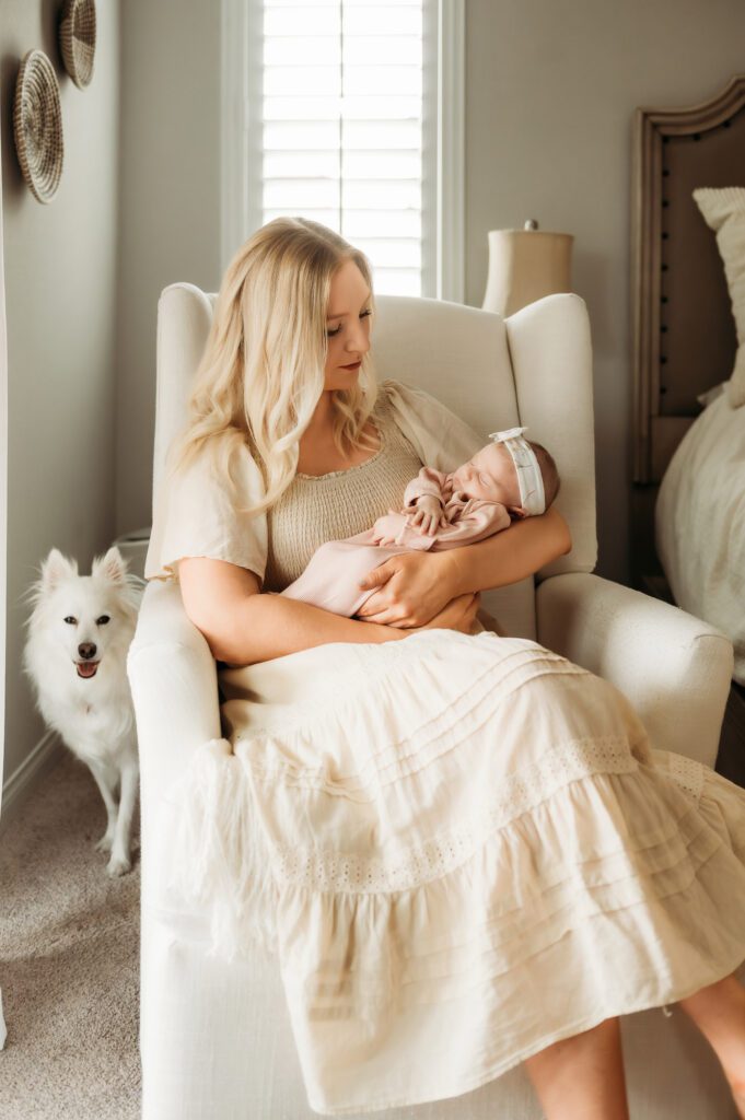 Lifestyle Newborn Portraits - Las Vegas Newborn Photographer