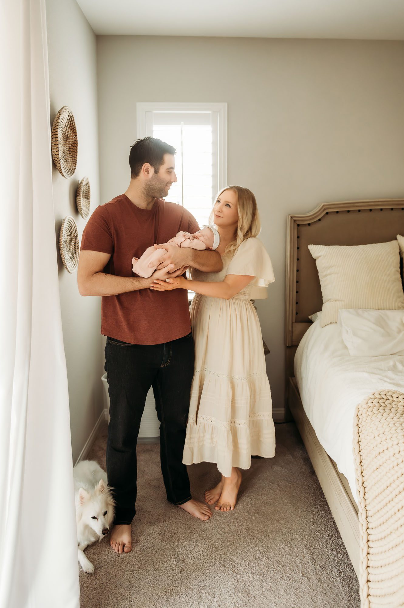 Lifestyle Newborn Portraits - Las Vegas Newborn Photographer